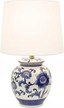 Decor Therapy TL14119 Blue and White Ceramic Table Lamp