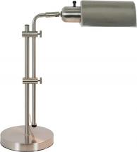Decor Therapy TL20412 Adjustable Pharmacy Brushed Steel Table Lamp