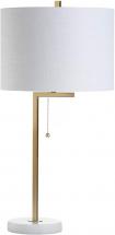 JONATHAN Y JYL1043A Alyssa 24.5" Metal/Marble LED Table Lamp