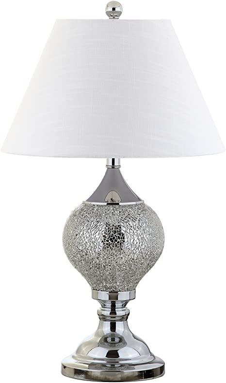 JONATHAN Y JYL4008A Louise 27" Mirrored LED Table Lamp