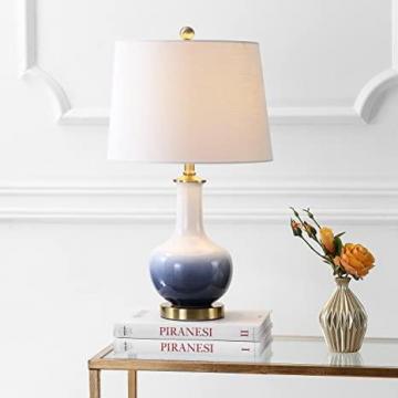 JONATHAN Y JYL3019A Gradient 25" Ceramic/Brass LED Table Lamp