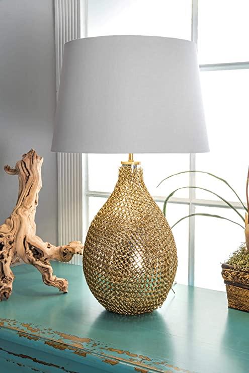 nuLOOM Milford 26" Glass Table Lamp
