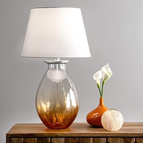 nuLOOM Crossett 22" Glass Table Lamp