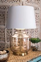 nuLOOM Wellington 26" Glass Table Lamp
