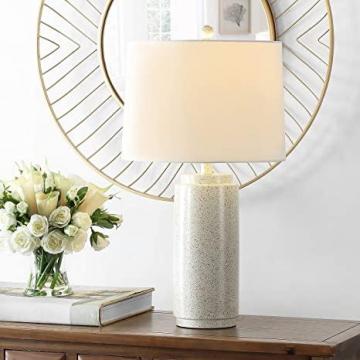 Safavieh Lighting Collection Silla Modern Grey 26-inch Table Lamp