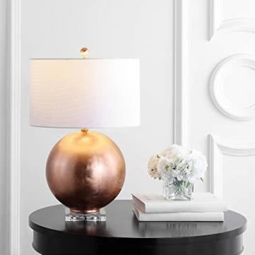 Safavieh Lighting Collection Jenoa Copper 26-inch Round Table Lamp