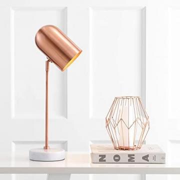 Safavieh Lighting Collection Charlson Copper 22-inch Desk Dorm Study Task Table Lamp