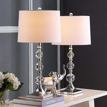 Safavieh Lighting Collection Maeve Modern Crystal Ball 28-inch Table Lamp