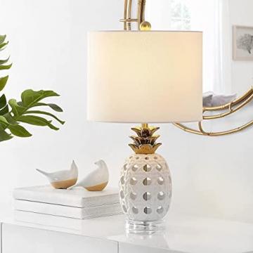 Safavieh Lighting Collection Sonny Pineapple White 24-inch Table Lamp