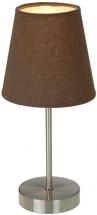 Simple Designs Home LT2013-BWN Mini Lamp, Brown