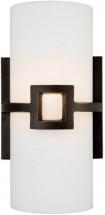 Design House 514604 Monroe 1 Light Wall Light, Oil Rubbed Bronze