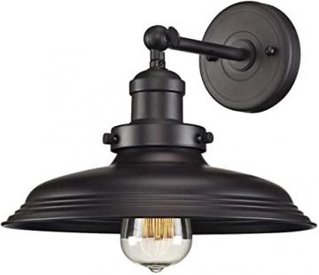 Elk 55040/1 Newberry Collection 1 Light Sconce, 9 x 11 x 12", Oil-Rubbed Bronze