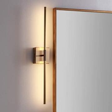 JONATHAN Y JYL7022B Makena 28" Dimmable Integrated LED Metal Wall Sconce
