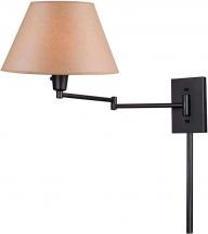 Kenroy Home Simplicity Swing Arm Modern Wall Lamp