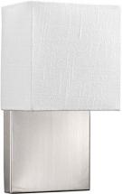 Progress Lighting P710010-009-30 One-Light LED Small Wall Sconce, Brushed Nickel