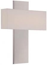 WAC Lighting WS-12517-PN Large 17-Inch Chicago Wall Sconce