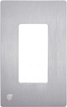 Enerlites Elite Series Screwless Decorator Wall Plate Outlet Cover, 1-Gang 4.68" H x 2.93" L