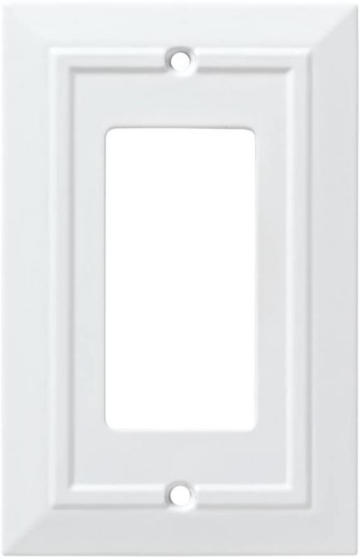 Franklin Brass W35243-PW-C Classic Architecture Single Decorator Wall Plate/Switch Plate/Cover