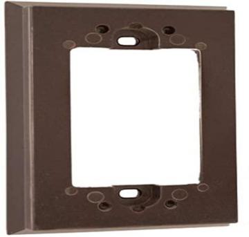 Leviton 6197 Shallow Wallbox Extender for Decora/GFCI Device, Brown