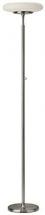 Adesso 3685-22 Hubble LED Torchiere, 72 in, 30W, Brushed Steel, 1 Torchiere Lamp
