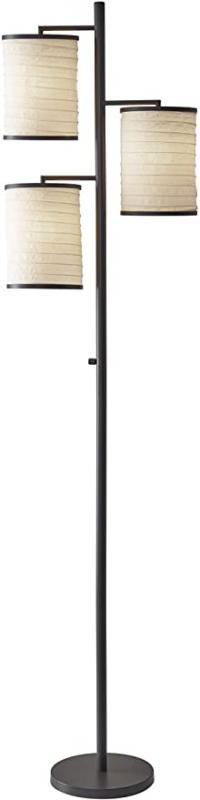 Adesso Home 4152-26 Transitional Three Light Floor Lamp from Bellows Collection