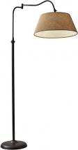 Adesso 3349-26 Rodeo Floor Lamp, 61 in, 150 W Incandescent/equiv. CFL, Antique Bronze, 1 Floor Lamp