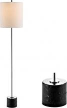 JONATHAN Y JYL2062A Levitt 60.5" Marble/Metal LED Floor Lamp Contemporary