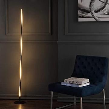 JONATHAN Y JYL7006C Pilar 63.75" LED Integrated Floor Lamp Modern, Contemporary for Bedrooms