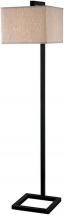 Kenroy Home Casual Floor Lamp,64 Inch Height, 15 Inch Width,17.5 Inch Ext