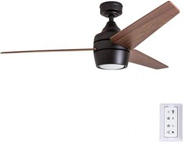 Honeywell 50603-01 Remote Control Led Eamon Modern Ceiling Fan, 52", Bronze
