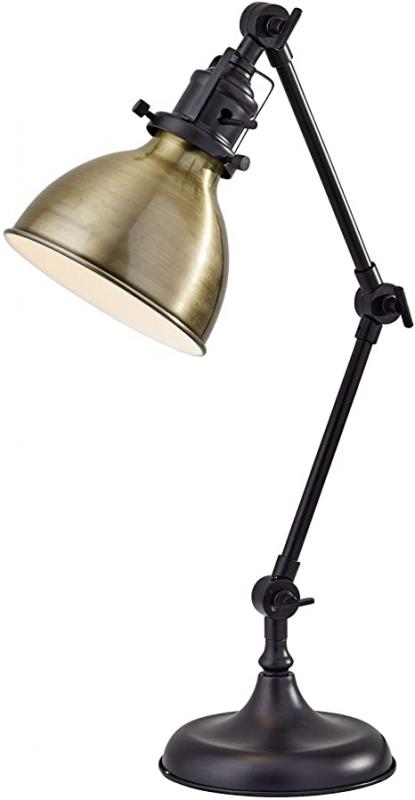 Adesso 3908-26 Desk Lamp, 60", Black