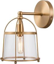 Elk Merrick 1-Light Vanity Light in Satin Brass