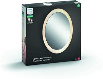 Philips Hue White Ambiance Adore Smart Lighted Mirror with Dimmer Switch (Requires Hue Hub