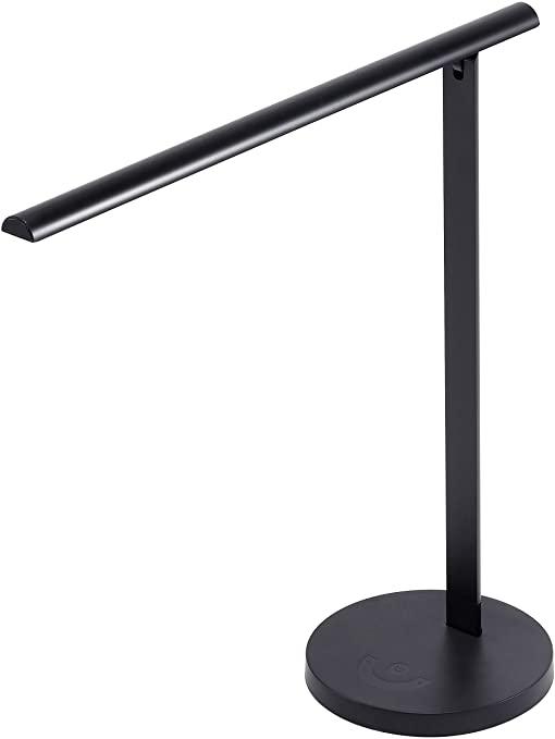 Bostitch VLED1826BLK-BOS Dimmable LED Desk Lamp with Adjustable Color Temperature, Black