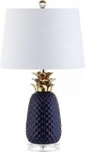 JONATHAN Y JYL4019A Pineapple 23" Ceramic LED Table Lamp Contemporary Transitional