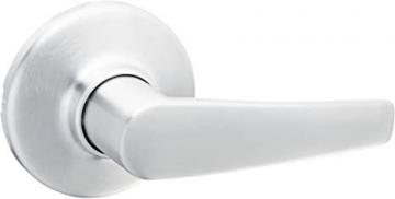 Kwikset 92001-522 Delta Hall and Closet Lever in Satin Chrome