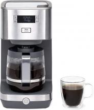 GE Drip Coffee Maker With Timer | 12-Cup Glass Carafe Coffee Pot With Warming Plate