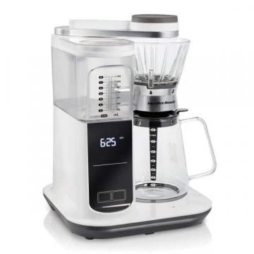Hamilton Beach Craft Programmable Automatic Coffee Maker Brewer or Manual Pour Over Dripper