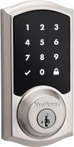 Kwikset 99150-002 SmartCode 915 Touchscreen Electronic UL Deadbolt with Smart Key, Satin Nickel