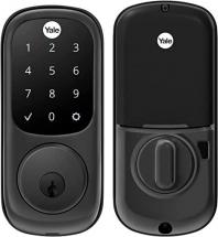 Yale Assure Lock Touchscreen, Wi-Fi Smart Lock, Black Suede