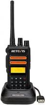 Retevis RT76P GMRS Two Way Radio Long Range, GMRS Base Station Capable, Flashlight LCD Display 30CH