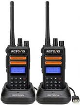 Retevis RT76P GMRS Handheld Radio, Walkie Talkie for Adults, 2 Way Radios Long Range Rechargeable