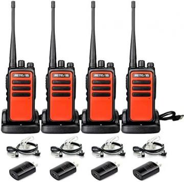 Retevis RT66 Walkie Talkies for Adults,Rugged Two Way Radios with USB Charging Base