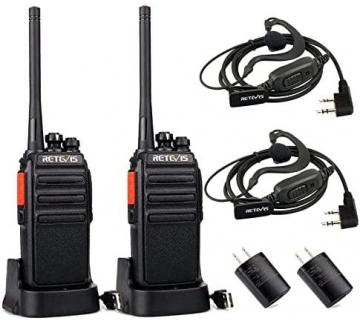 Retevis H-777S Walkie-Talkies Long Range,Rechargeable Two Way Radio with Earpieces