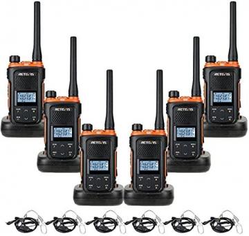 Retevis RB27B Walkie Talkies for Adults, Portable Two Way Radios with Earpiece