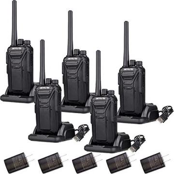 Retevis RT27 Walkie Talkies for Adults,Rugged 2 Way Radio Rechargeable