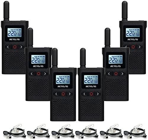 Retevis RB28 Walkie Talkies for Adults, Portable 2 Way Radio with Earpiece