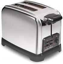 Hamilton Beach 22782 Toaster with Wide Slots, Sure-Toast Technology, Bagel & Defrost Settings