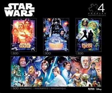 Buffalo Star Wars - Collector's Edition 4-in-1 Jigsaw Puzzle Multipack