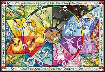 Buffalo Pokemon - Pokemon - Eevee's Stained Glass - 2000 Piece Jigsaw Puzzle